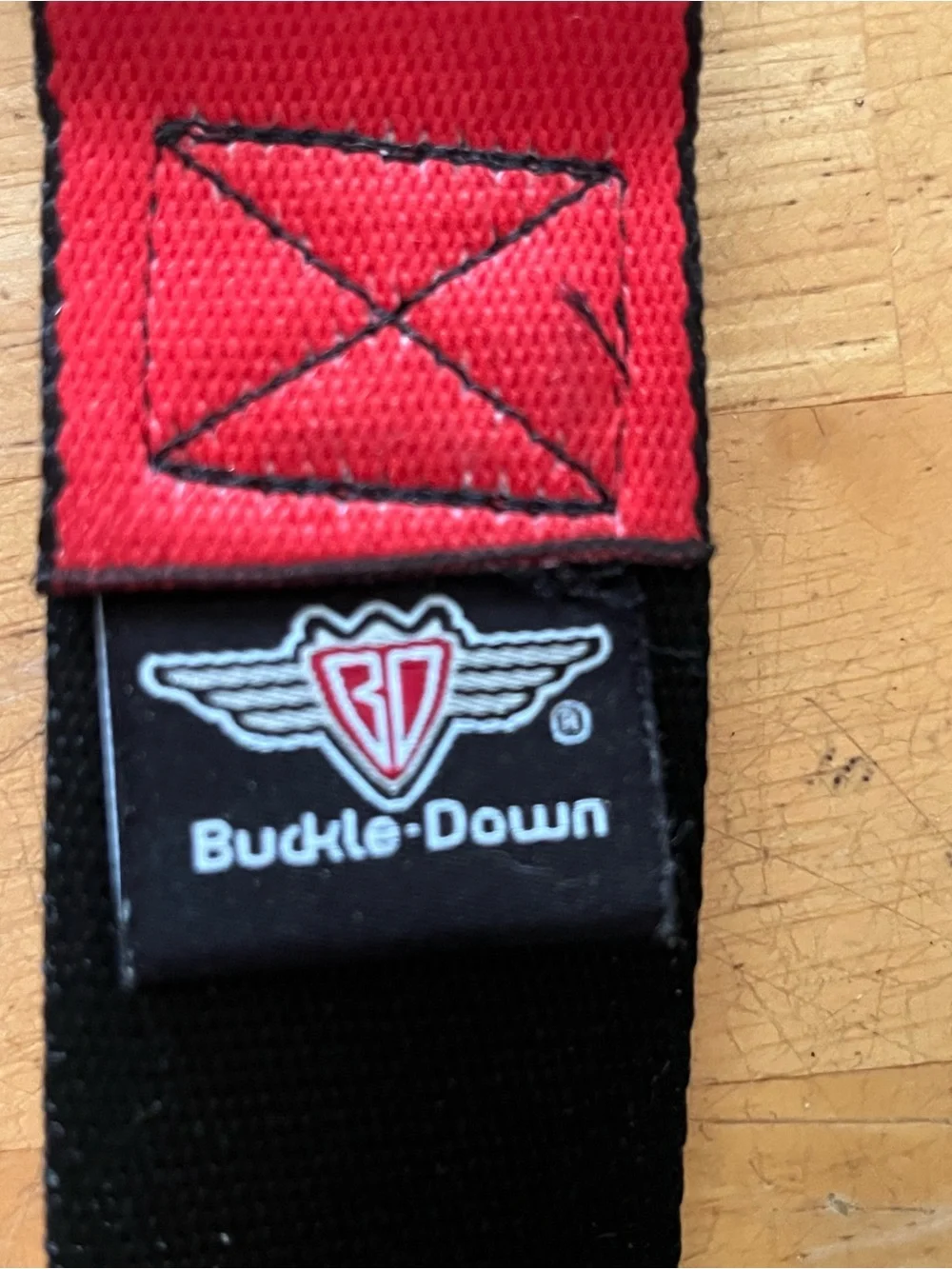 Coca-Cola Red and White Logo Belt with Branded Buckle